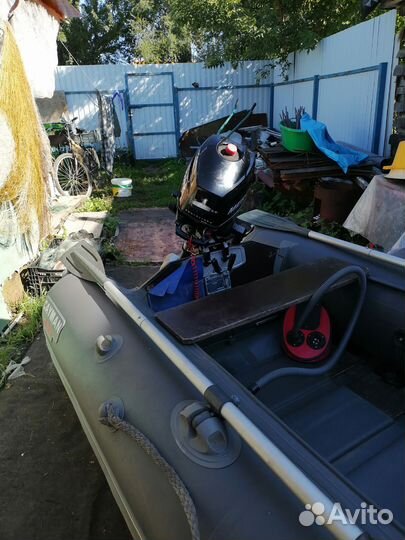 Надувная лодка с мотором бу