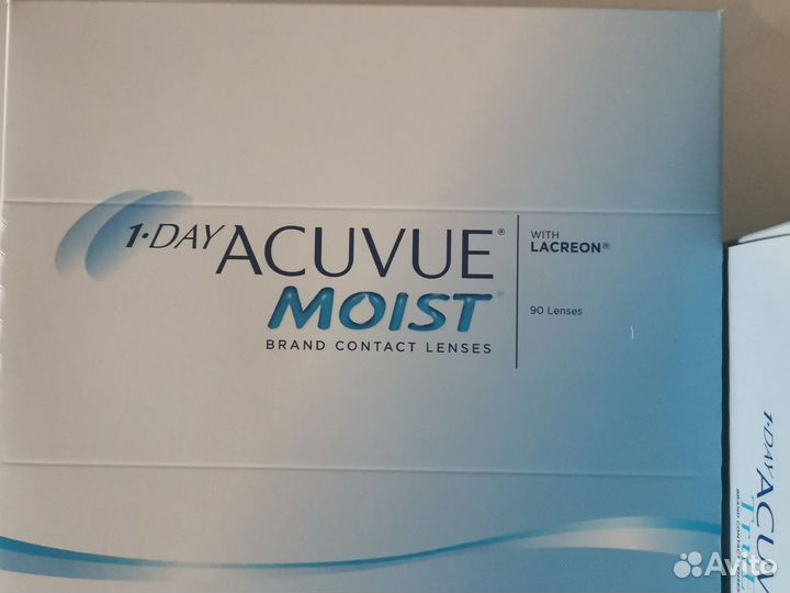 Линзы acuvue moist -4,5