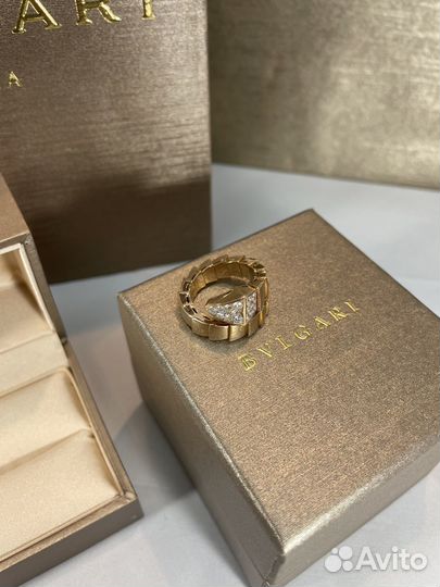 Кольцо bvlgari serpenti viper