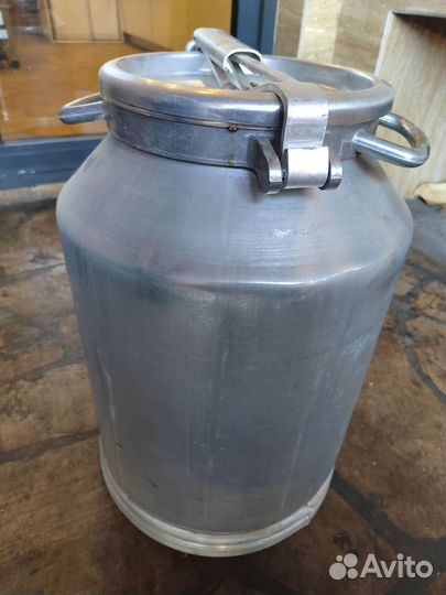 Фляга алюминиевая 40 литров бу