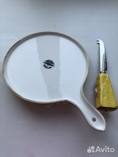 Доска для сыра с ножом (Италия), керамика