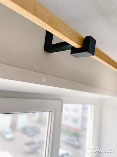 Кронштейн держатель для гардины loft