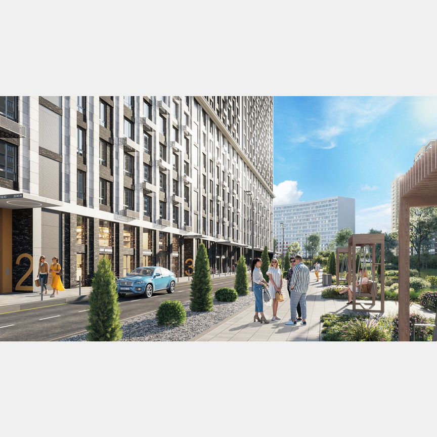 1-к. квартира, 33,9 м², 19/25 эт.