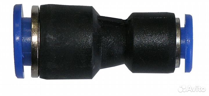 Фитинг прямой д. 6*10 переходник пвх