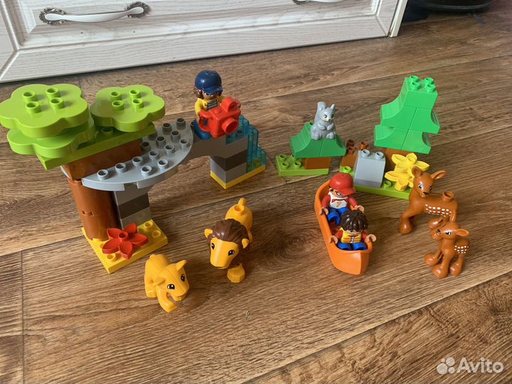 Lego duplo животные мира