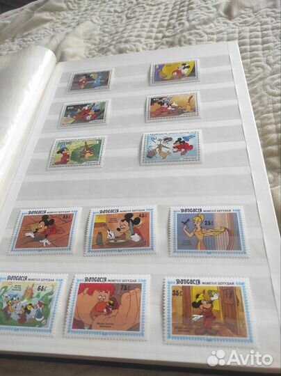 Альбом с марками техника 24 листа