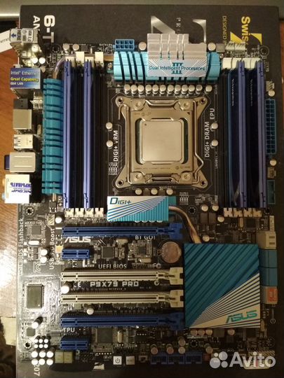 Комплект Asus p9x79 Pro + i7 3820
