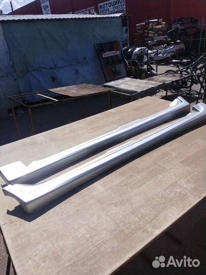 Накладки на пороги ваз 2110 2112