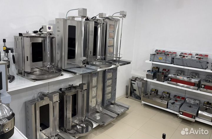 Газовый гриль для шаурмы