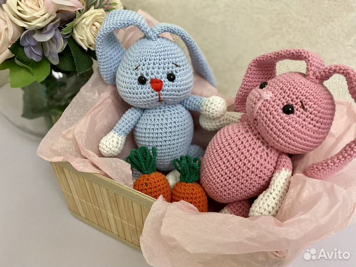 Зайчики-ушастики с морковкой