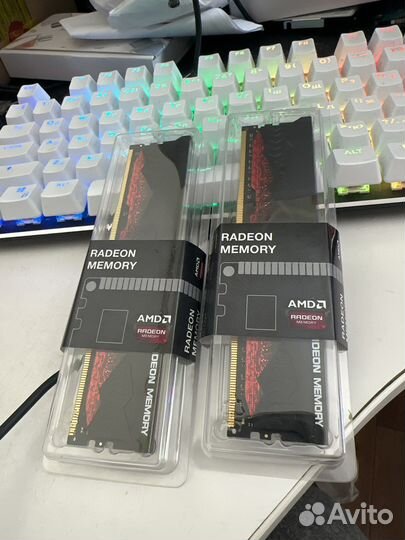 Озу Radeon 2x 8gb (16gb) 3200mhz