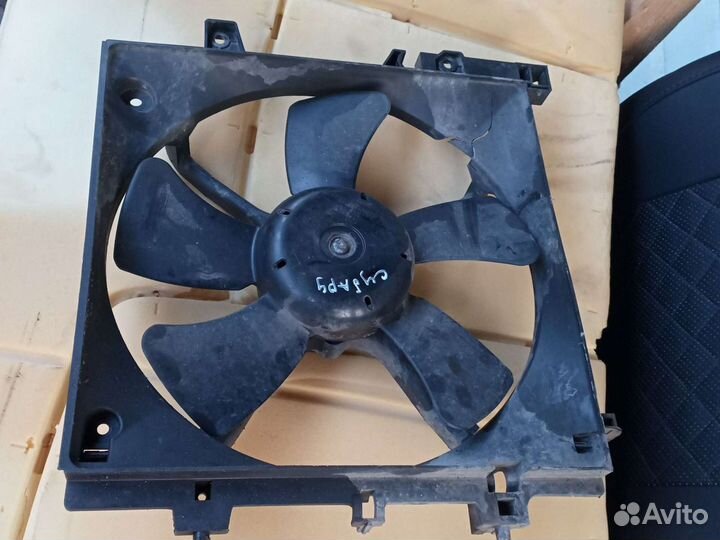 Субару импреза вентилятор охлаждения