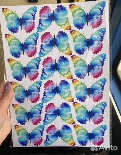 Набор бабочек для букета