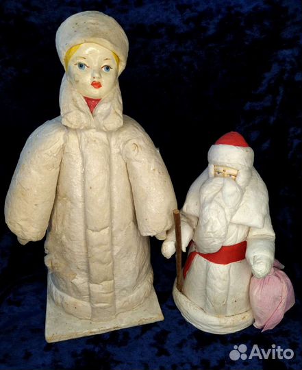 Дед мороз, снегурочка СССР