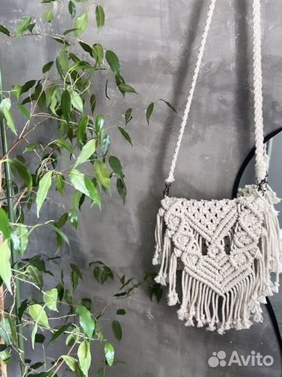 Сумка макраме