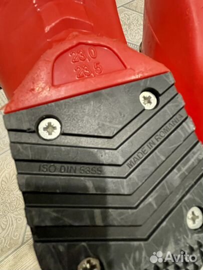 Горнолыжные ботинки 23-23,5см