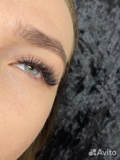 Наращивание/ламинирование ресниц / брови