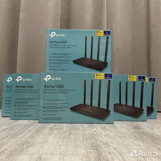 Wi-fi роутер TP-Link Archer C80 AC1900