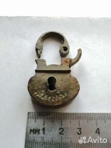 Замок Навесной Рыженкова Бронза