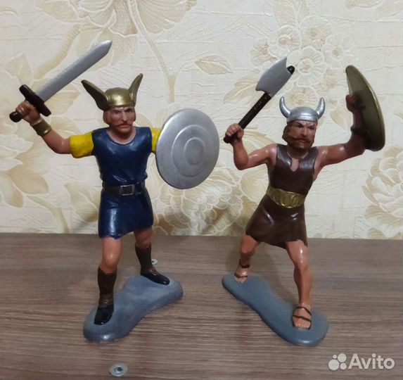 Солдатики Маркс 150 мм. Викинги