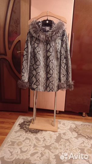 Куртка женская кожаная двухсторонняя