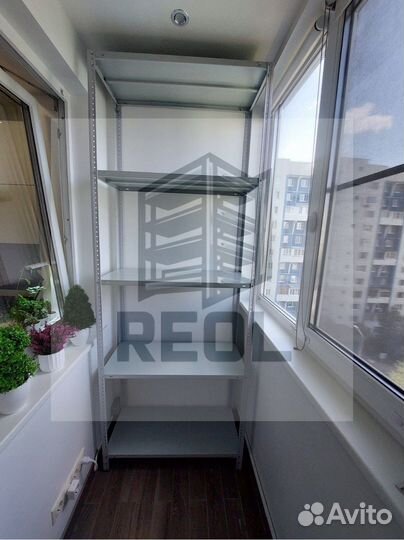 Стеллаж металлический торговый