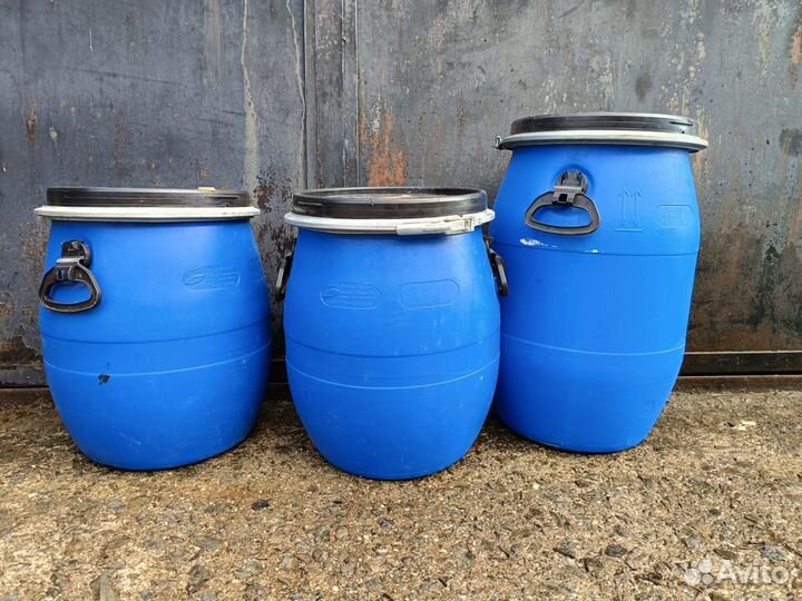 Бочка пластиковая пищевая 65л