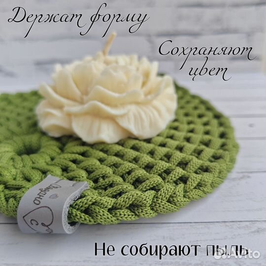 Набор салфеток для декора ручная работа