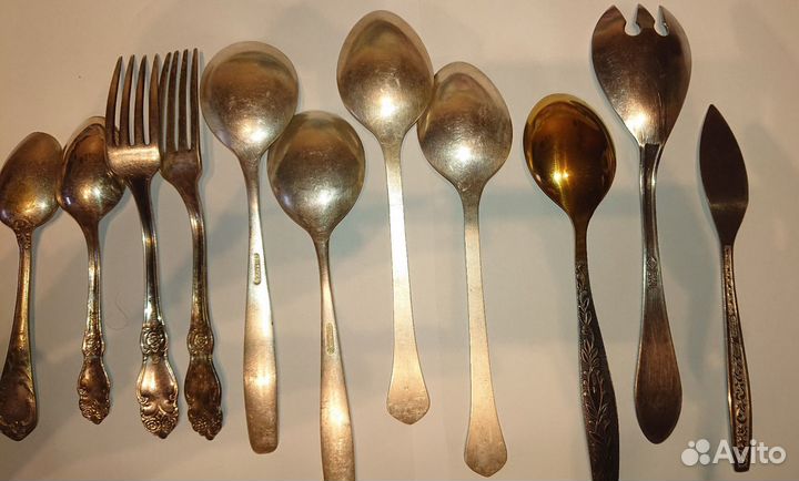 Столовые приборы разные