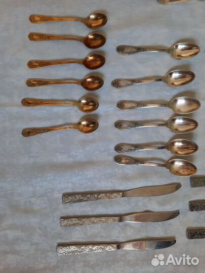 Столовые приборы мельхиор СССР
