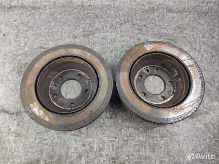 Диски тормозные (Комплект) задние Volkswagen