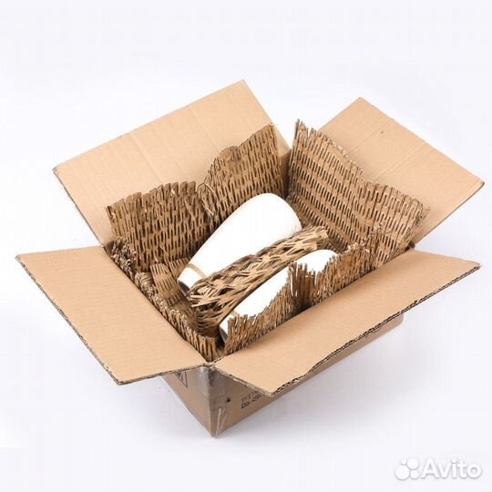 Картон сотовый для упаковки стекла и других вещей
