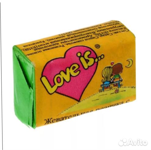Жевательная резинка Лав ис(love IS)