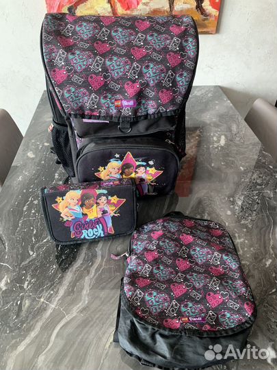 Рюкзак школьный для девочки lego friends