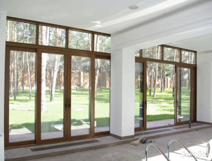 Окна пластиковые Раздвижные Алюминиевые