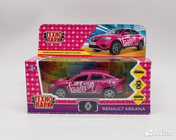 Машина металл renault arkana для девочек arkana-12