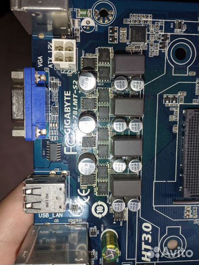 Материнская плата AM3 Gigabyte GA 78MLT-S2