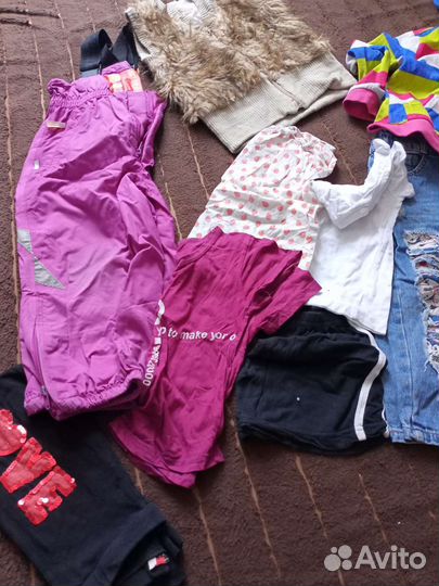 Пакет детской одежды на рост 98 см