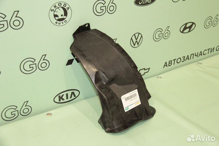 Подкрылок задний левый короткий Rio 11 - 15 год