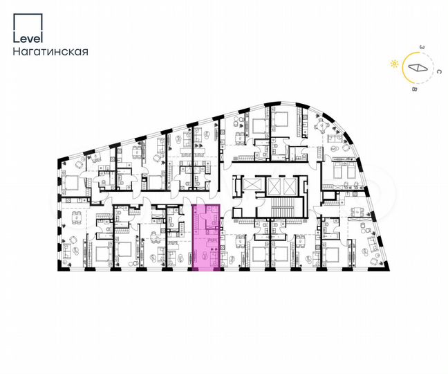 Квартира-студия, 21,3 м², 2/26 эт.