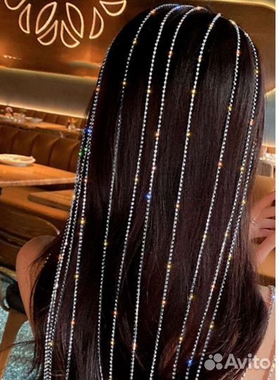 Ободок со стразами