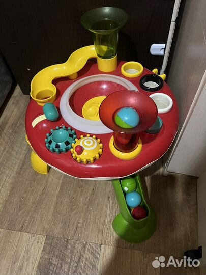 Домик+Развивающий столик центр ELC с шариками