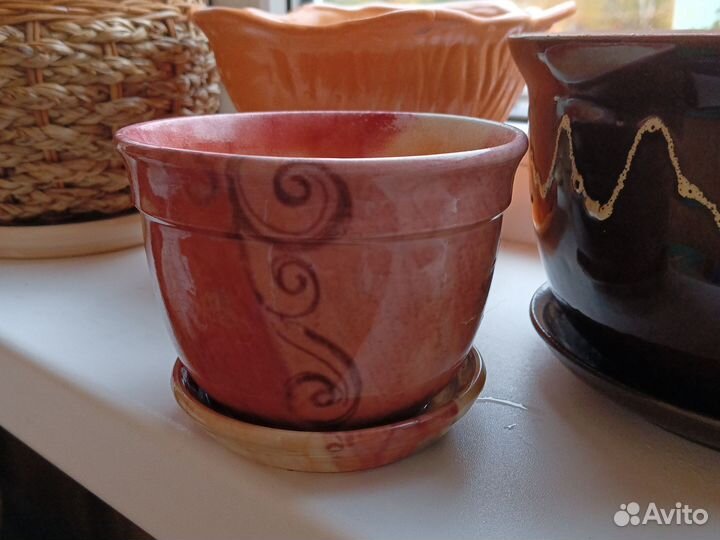 Керамические горшки