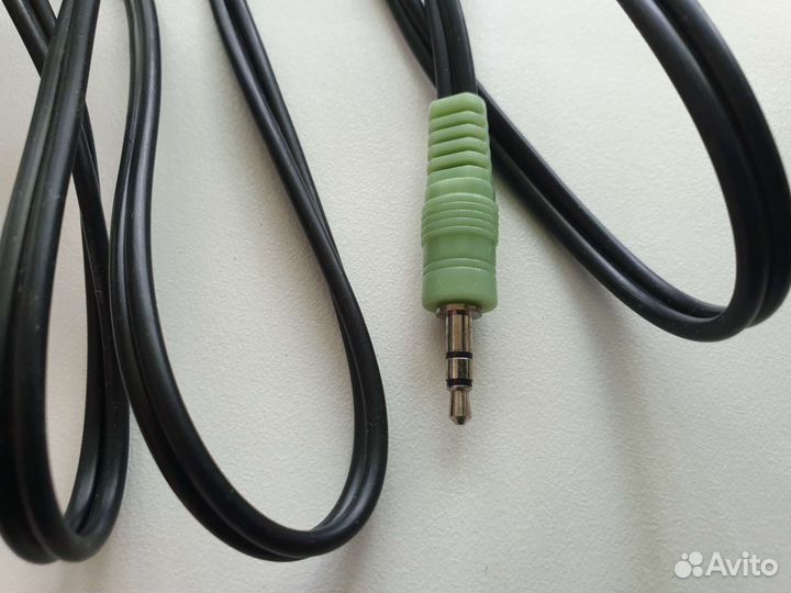 Кабель jack 3.5 - 2 rca 1,5 метра