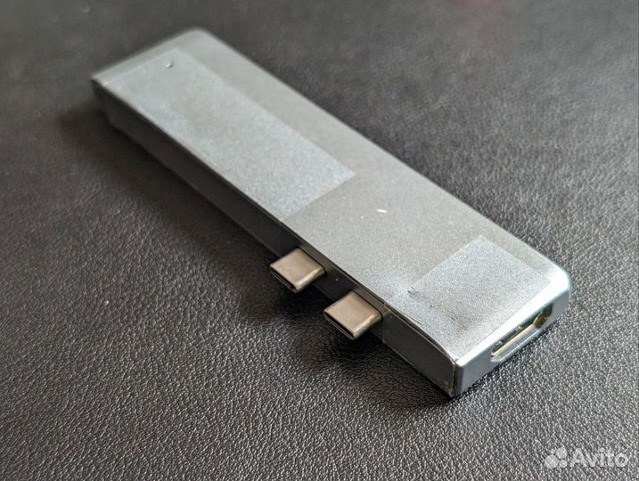 Хаб для macbook 2 USB C, hdmi, 2 usb, card rider