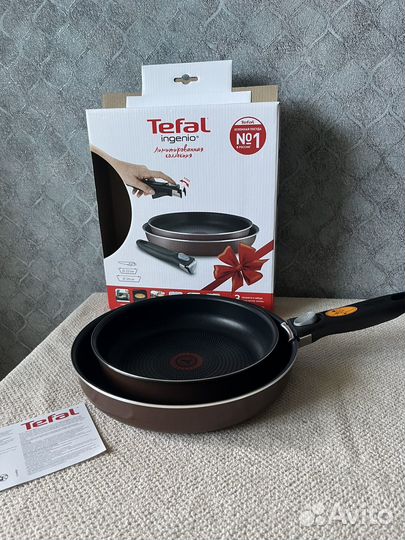 Набор посуды Tefal новый