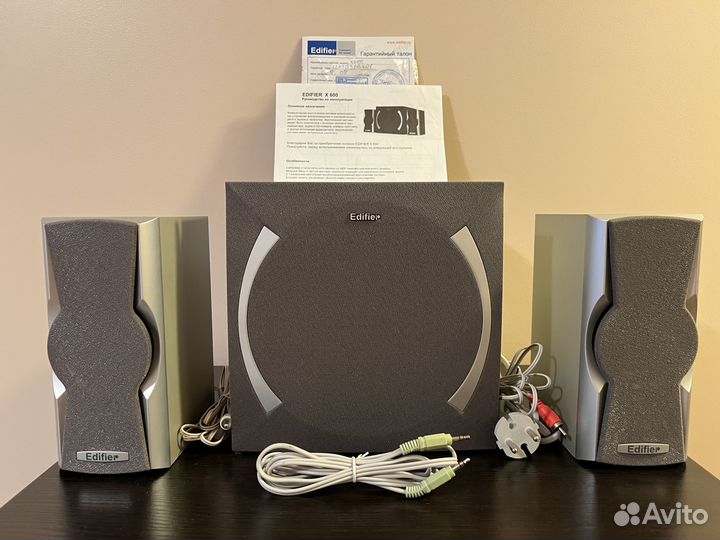 Активная акустика edifier X 600 (колонки 2.1)