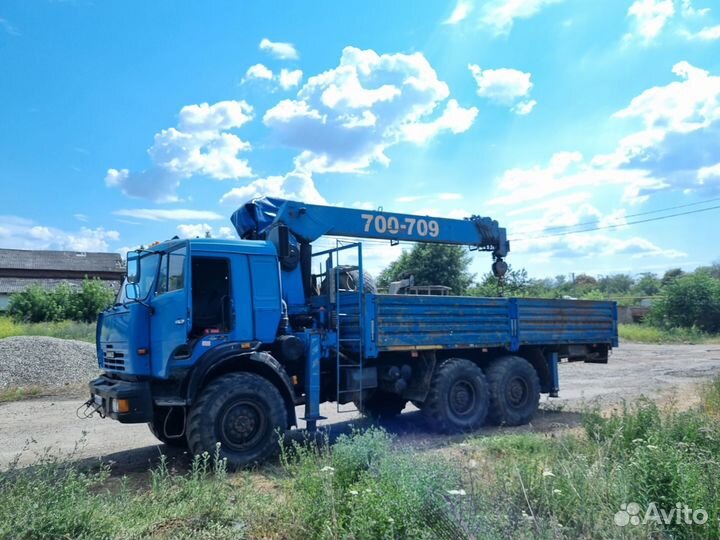 КАМАЗ 43118-10 с КМУ, 2008