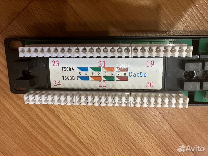 Патч панель 24
