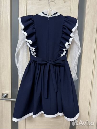 Школьный сарафан для девочки 140